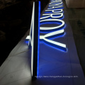 Acrylic Custom led 3d letters sign out door design letters for store restaurant business logo